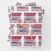 Trump 2020 - Amerika zurück bringen Geschenkpapier Set (Beispiel)