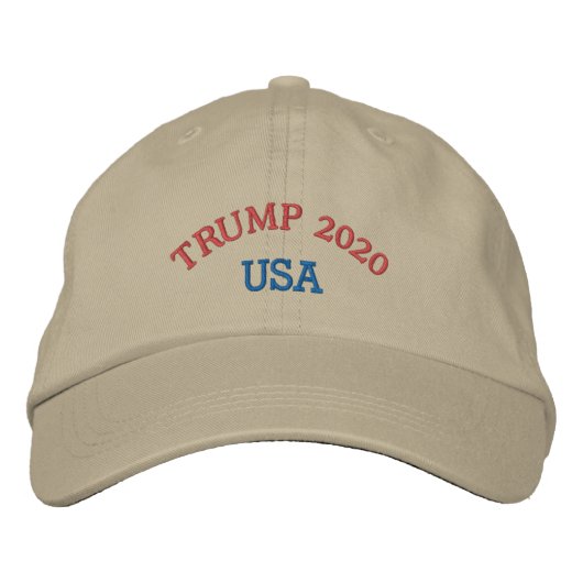 TRUMP 2020 - ANPASSENDE GAP BESTICKTE BASEBALLKAPPE (Vorderseite)