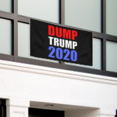 Trump 2020 Anti-Trump Banner (Äußeres Gebäude)