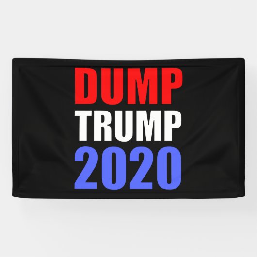 Trump 2020 Anti-Trump Banner (Horizontal)