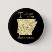 TRUMP 2020 ARKANSAS BUTTON (Vorderseite)