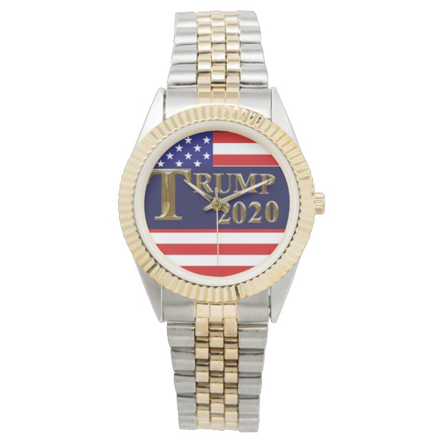 TRUMP 2020 ARMBANDUHR (Vorderseite)