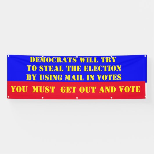 TRUMP 2020 BANNER (Horizontal)