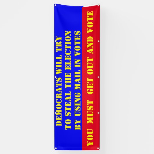 TRUMP 2020 BANNER (Vertikal)