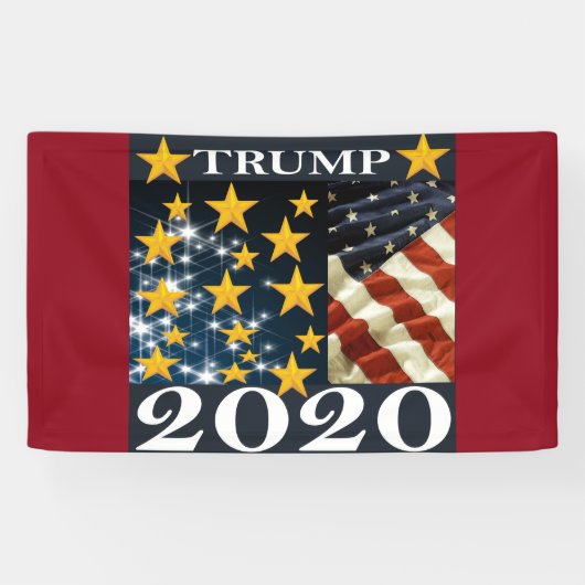 TRUMP 2020 BANNER (Horizontal)