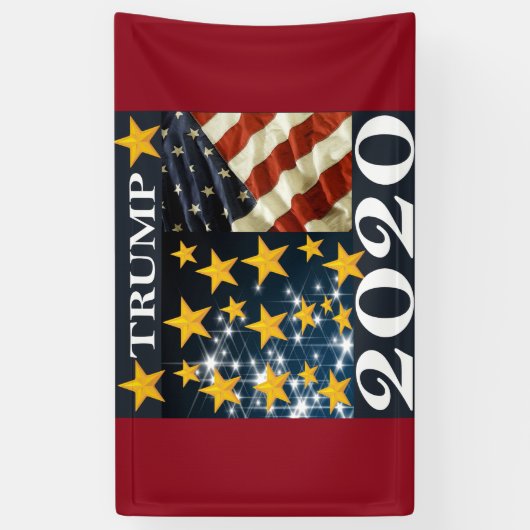 TRUMP 2020 BANNER (Vertikal)