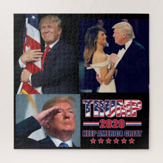Trump 2020 - Behalt Amerika groß Puzzle