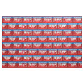 Trump 2020 Behalte Amerika Große Sternenrahmen Stoff (Fat Quarter (45,7 x 55,9 cm))