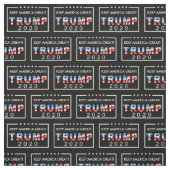 Trump 2020 Behalte Amerika Großes Muster Stoff (Muster)