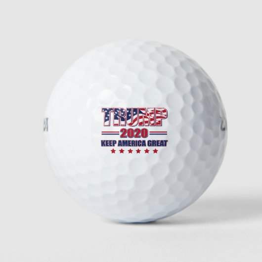 Trump-2020-Behalten-Amerika-Groß Golfball (Vorderseite)