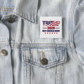 Trump 2020 Behielt Amerika groß Button (Beispiel)
