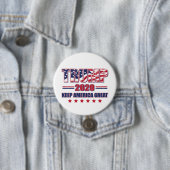 Trump 2020 Behielt Amerika groß Button (Beispiel)