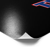 Trump 2020 Behielt Amerika groß Fotodruck (Ecke)