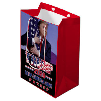 Trump 2020 Behielt Amerika groß Mittlere Geschenktüte