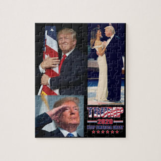 Trump 2020 Behielt Amerika groß Puzzle