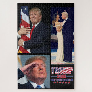 Trump 2020 Behielt Amerika groß Puzzle