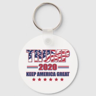 Trump 2020 Behielt Amerika groß Schlüsselanhänger