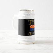 TRUMP 2020 BIERGLAS (Vorderseite Links)