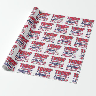 Trump 2020 bringt Amerika zurück Geschenkpapier