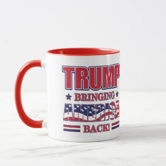 Trump 2020 bringt Amerika zurück Tasse