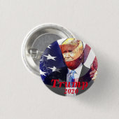 Trump 2020 button (Vorne & Hinten)