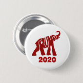 Trump 2020 button (Vorne & Hinten)