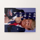 Trump 2020 Das Beste ist noch nicht zu erwarten Puzzle (Horizontal)