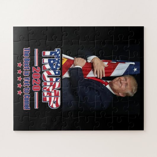 Trump 2020 - Das Beste steht noch aus Puzzle (Horizontal)