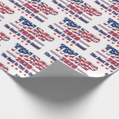Trump 2020 Das Beste steht noch bevor Geschenkpapier (Ecke)