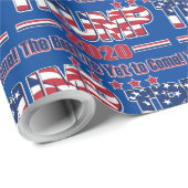 Trump 2020 Das Beste steht noch bevor Geschenkpapier (Rolleneckpunkt)