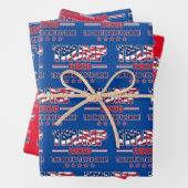 Trump 2020 Das Beste steht noch bevor - Geschenkpapier Set (Beispiel)