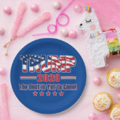 Trump 2020 - Das Beste steht noch bevor Pappteller (Party)