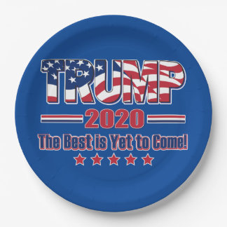 Trump 2020 - Das Beste steht noch bevor Pappteller