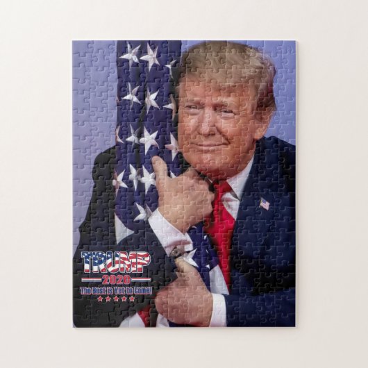 Trump 2020 - Das Beste steht noch bevor Puzzle (Vertikal)