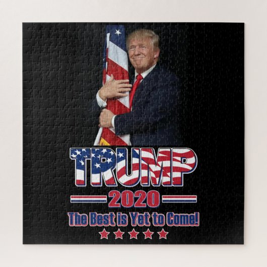 Trump 2020 Das Beste steht noch bevor Puzzle (Vertikal)