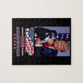 Trump 2020 Das Beste steht noch bevor Puzzle (Horizontal)
