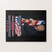 Trump 2020 Das Beste steht noch bevor Puzzle (Horizontal)