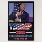 Trump 2020 Das Beste steht noch bevor Puzzle (Vertikal)