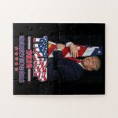 Trump 2020 Das Beste steht noch bevor Puzzle (Horizontal)