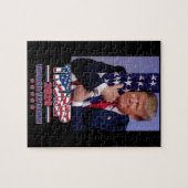 Trump 2020 Das Beste steht noch bevor Puzzle (Horizontal)