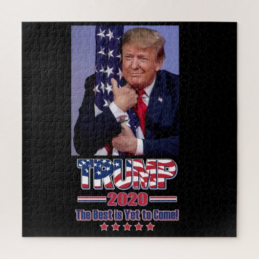 Trump 2020 Das Beste steht noch bevor Puzzle (Vertikal)