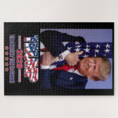 Trump 2020 Das Beste steht noch bevor Puzzle (Horizontal)