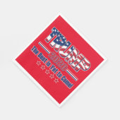 Trump 2020 Das Beste steht noch bevor Serviette (Ecke)