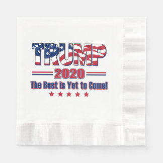 Trump 2020 Das Beste steht noch bevor Serviette