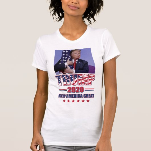 Trump 2020 Das Beste steht noch bevor T-Shirt (Vorderseite)