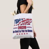 Trump 2020 Das Beste steht noch bevor Tasche (Von Nahem)