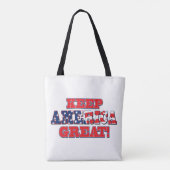 Trump 2020 Das Beste steht noch bevor Tasche (Rückseite)