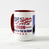 Trump 2020 Das Beste steht noch bevor Tasse (Vorderseite Links)