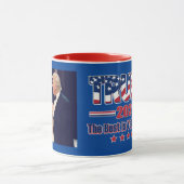 Trump 2020 Das Beste steht noch bevor Tasse (Zentrum)