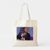 Trump 2020 Das Beste steht noch bevor Tragetasche (Rückseite)